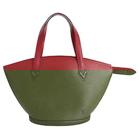 Louis Vuitton-Louis Vuitton Epi Saint Jacques Handbag-Red