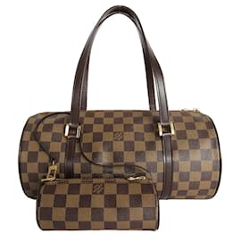 Louis Vuitton-Louis Vuitton Damier Papillon Handbag-Brown,Damier ebene