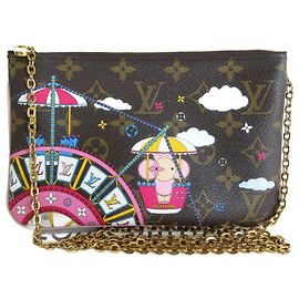 Pochette Vivienne Monogram Louis Vuitton Marron Multicolore Monogramme