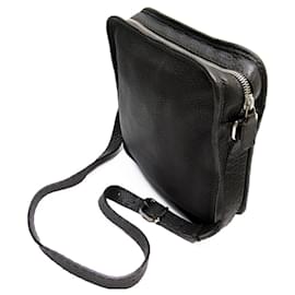 Fendi-Fendi Selleria Leather Shoulder Bag-Dark brown