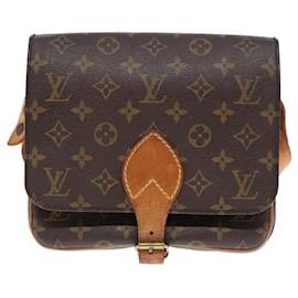 Louis Vuitton-Louis Vuitton Cartouchiere Shoulder Bag-Brown