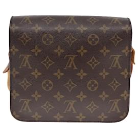 Louis Vuitton-Louis Vuitton Cartouchiere Shoulder Bag-Brown