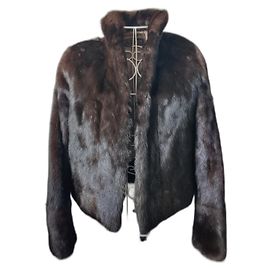 Courreges Coats, Outerwear Dark brown