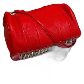 Bolsa Rockie vermelha Alexander Wang Vermelho Hardware prateado