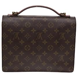 Louis Vuitton-LOUIS VUITTON Monogram Monceau 26 Shoulder Bag M51187 LV Auth 86623-Monogram