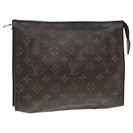 Louis Vuitton-LOUIS VUITTON Monogram Poche Toilette 26 Pouch M47542 LV Auth bs16866-Monogram