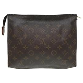 Louis Vuitton-LOUIS VUITTON Monogram Poche Toilette 26 Pouch M47542 LV Auth bs16866-Monogram