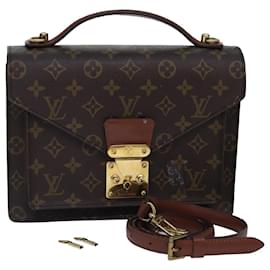 Louis Vuitton-LOUIS VUITTON Monogram Monceau 26 Shoulder Bag M51187 LV Auth mr398-Monogram