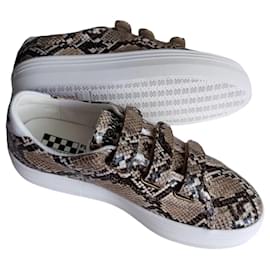 Neuf Sneaker No Name 40 Anaconda scratch Imprimé python