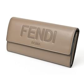 Fendi-Fendi Roma Long Wallet-Grey