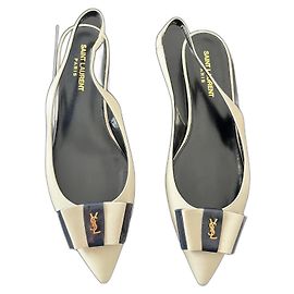 Saint Laurent Sling back Anais Weiß