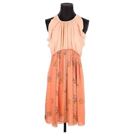 Louis Vuitton-Silk dress-Pink