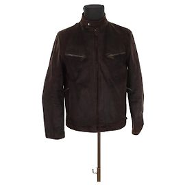 Gucci Lederjacke Braun