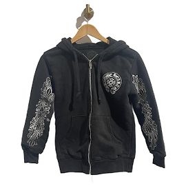 CHROME HEARTS Tejido T. Internacional S algodón Negro
