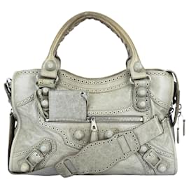 Balenciaga-Balenciaga The City Bag-Grey
