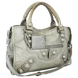 Balenciaga-Balenciaga The City Bag-Grey