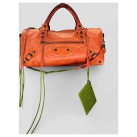 Balenciaga-City Twiggy-Orange