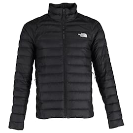 The North Face-The North Face Trevail Men’s Down Jacket in Black Recycled Polyester-Black