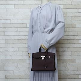 Hermès-Hermes Birkin 25 Handbag-Brown