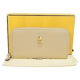 Fendi-Fendi Round Zipper-Beige