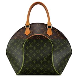 Louis Vuitton-Louis Vuitton Brown Monogram Ellipse MM-Brown