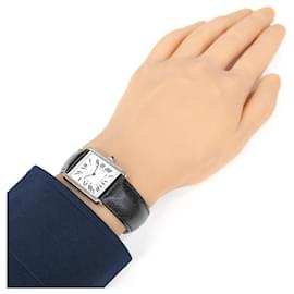Cartier-Cartier Tank Solo Quartz Wristwatch-Silvery