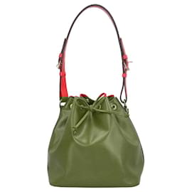 Louis Vuitton-Louis Vuitton Petit Noe Epi Shoulder Bag-Red