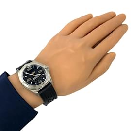 Breitling-Breitling Aerospace Titanium Quartz Wristwatch-Silvery