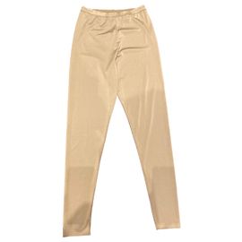 Chanel Pants, leggings Silvery