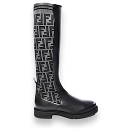 Fendi Botas Cinza