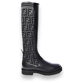 Fendi Stiefel Grau