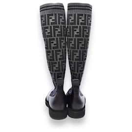 Fendi-Boots-Grey