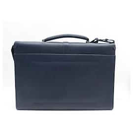 Montblanc-NINE MONTBLANC 4810 WESTSIDE SINGLE 118629 BRIEFCASE BAG-Navy blue