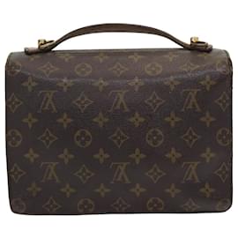 Louis Vuitton-Louis Vuitton Monogram Monceau 26 Shoulder Bag-Brown
