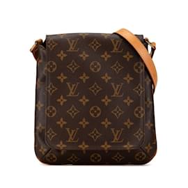 Louis Vuitton-Louis Vuitton Monogram Musette Salsa Shoulder Bag-Brown,Monogram