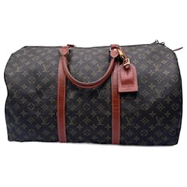 Louis Vuitton-Louis Vuitton Monogram Boston Keepall Bag-Brown