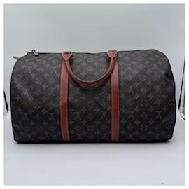 Louis Vuitton-Louis Vuitton Monogram Boston Keepall Bag-Brown