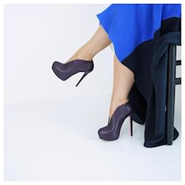 Christian Louboutin-Heels-Dark purple