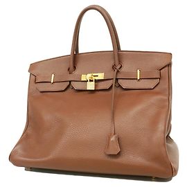 Hermès Sac à main Hermes Birkin 40 en Rouge H Rouge