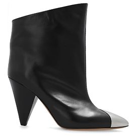 Botas Ankle Lapio Isabel Marant em couro preto Preto