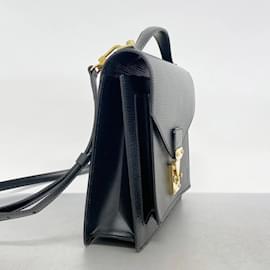Louis Vuitton-Louis Vuitton Epi Monceau Handbag-Black