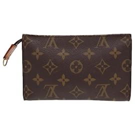 Louis Vuitton-LOUIS VUITTON Monogram Bucket PM Accessory Pouch LV Auth 85077-Monogram