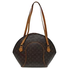 Louis Vuitton-LOUIS VUITTON Monogram Ellipse Shopping Shoulder Bag M51128 LV Auth 86528-Monogram