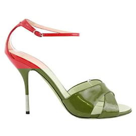 Giuseppe Zanotti-Leather heels-Red