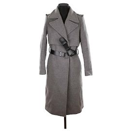 Claudie Pierlot Abrigo de lana Gris