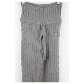 Chanel-Cashmere pants-Grey
