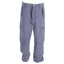 Christian Dior Atelier Carpenter Pants in Blue Cotton Blue Light blue