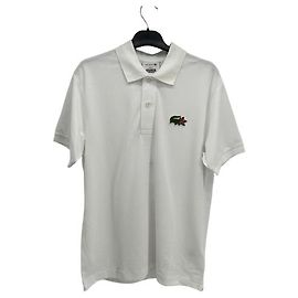 Camisas polo Lacoste T.International M Algodão Branco