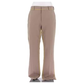 Fendi-Fendi trousers T.IT 48 Wool-Brown