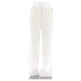 Fendi-Fendi trousers T.IT 48 Viscose-White